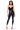 Back View On The Town Corset Pu Leggings With 4 Way Stretch