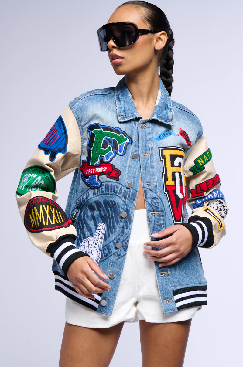 ON TO THE NEXT VARSITY JACKET view 0