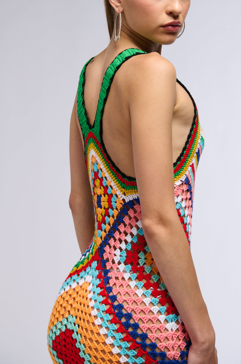 ON VACAY CROCHET MAXI DRESS AKIRA ON VACAY CROCHET MAXI DRESS AKIRA