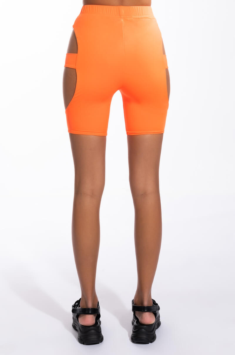 Extra View On Your Marks Buckle Detail Biker Short 6