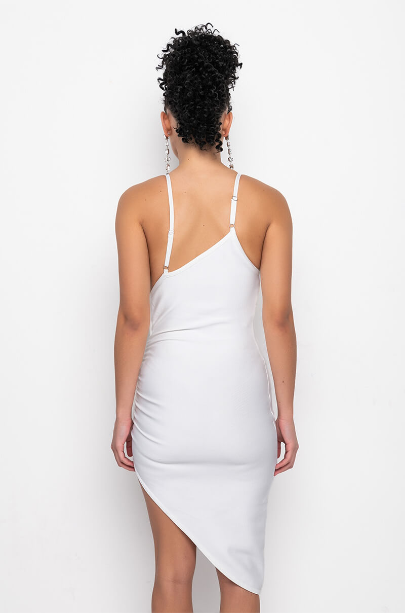 Extra View On Your Wishlist Mini Dress With Rhinestone Bra 5