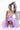 Front View One And Only Mini Tulle Dress With Rhinestone Top in Light Purple