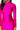 Full View One Of One Long Sleeve Midi Dress In Neon Pink