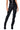 Front View One Step At A Time Faux Leather Cargo Skinny Pants