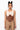 Back View One Up Pu Lace Up Corset