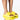 Front View Only In My Dreams Flat Sandal In Yellow