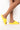 Side View Only In My Dreams Flat Sandal In Yellow