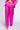 Front View Open To Whatever Wide Leg Satin Trouser In Pink