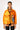 Detail View Orange Eye Denim Jacket