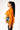 Full View Orange Eye Denim Jacket