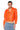 Side View Orange You Love Me Moto Jacket