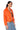 Back View Orange You Love Me Moto Jacket
