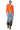 Detail View Orange You Love Me Moto Jacket