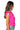 Detail View Orchid Ruffle Sleeve Corset Top In Pink