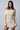 Front View Ordinary Woman Long Sleeve Off The Shoulder Mini Dress