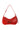 Side View Ortiz Shoulder Bag In Red Pu