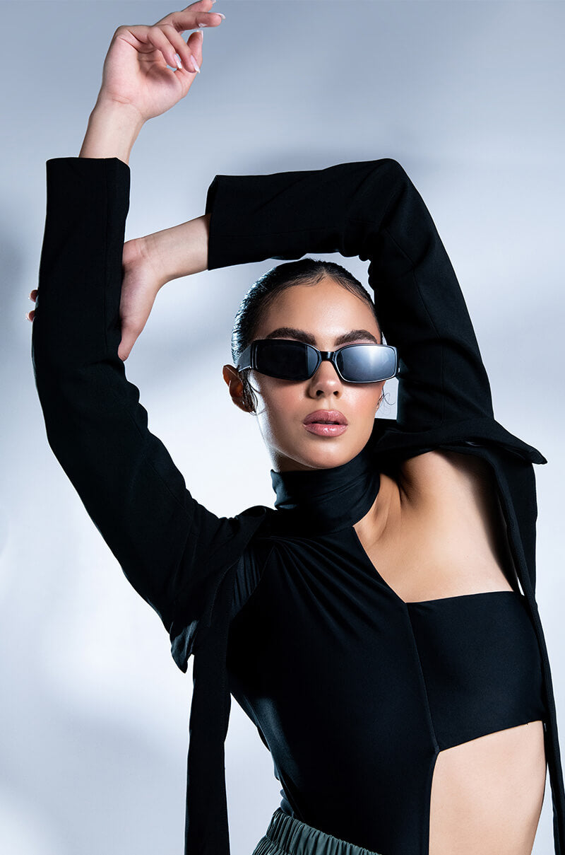 PEARL HEM ULTRA CROP BOLERO JACKET view 0