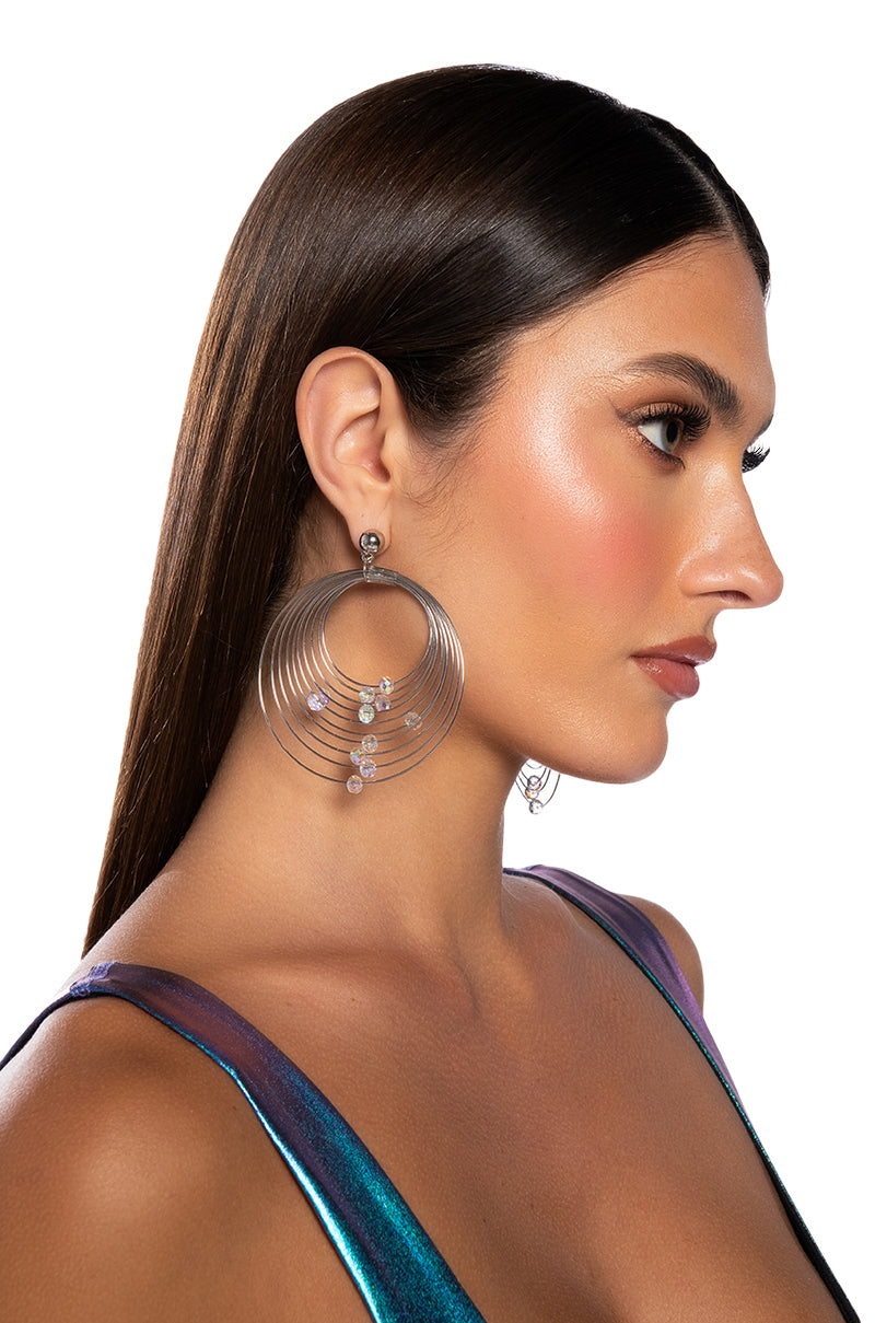 Front View Out Of This World Earring