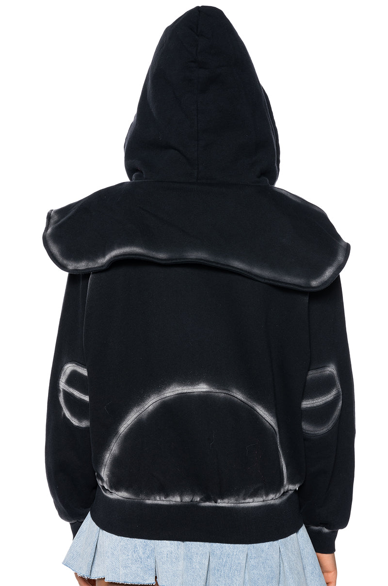 Extra View Out Of This World Long Sleeve Zip Up Hoodie 6