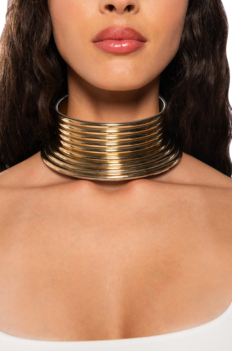 OUT OF THIS WORLD STATEMENT NECKLACE view 0