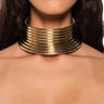 Front View Out Of This World Statement Necklace