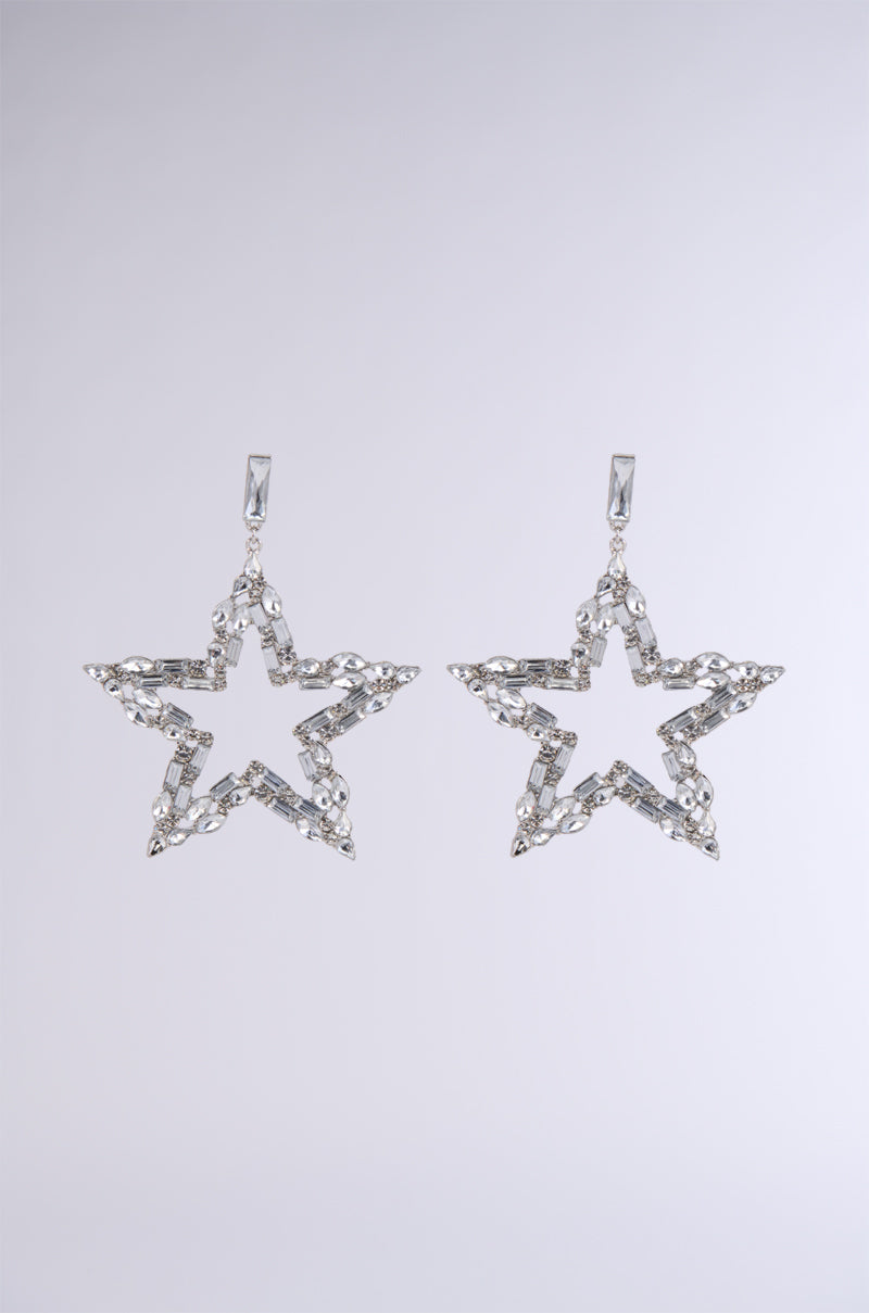 Side View Over Dramatic Earrings