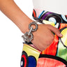 Front View Oversized Chunky Bracelet