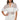 Front View Oversized Mesh Short Sleeve Button Down In White