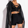 Front View Own The Night Harness Cloak