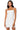 Front View Own The Night Mini Dress In White