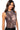 Front View Paint The Town Sleeveless Abstract Bodysuit