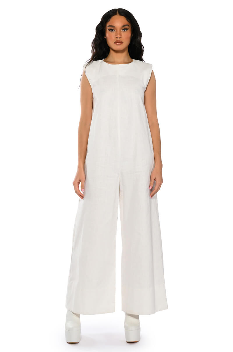 PAINT THE TOWN WIDE LEG JUMPSUIT view 0