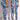 Front View Palm Breeze Straight Leg Legging With Side Slit