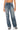 Front View Pamela Cross Patchwork Relaxed Fit Jeans