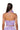 Detail View Pansy Garden Cropped Halter Top