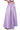 Front View Pansy Garden Maxi Skirt