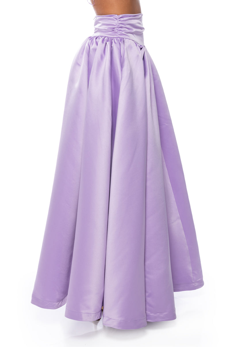 Detail View Pansy Garden Maxi Skirt 3