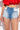 Side View Paradise High Rise Denim Shorts