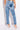 Front View Paradise Mom Jeans With Rhinestone Back Pocket