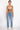 Extra View Paradise Mom Jeans With Rhinestone Back Pocket