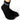 Front View Paris Black Socks