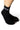 Front View Paris Black Socks