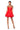 Side View Party In The Back Bubble Mini Dress In Red