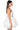 Detail View Party In The Back Satin Mini Dress In Ivory