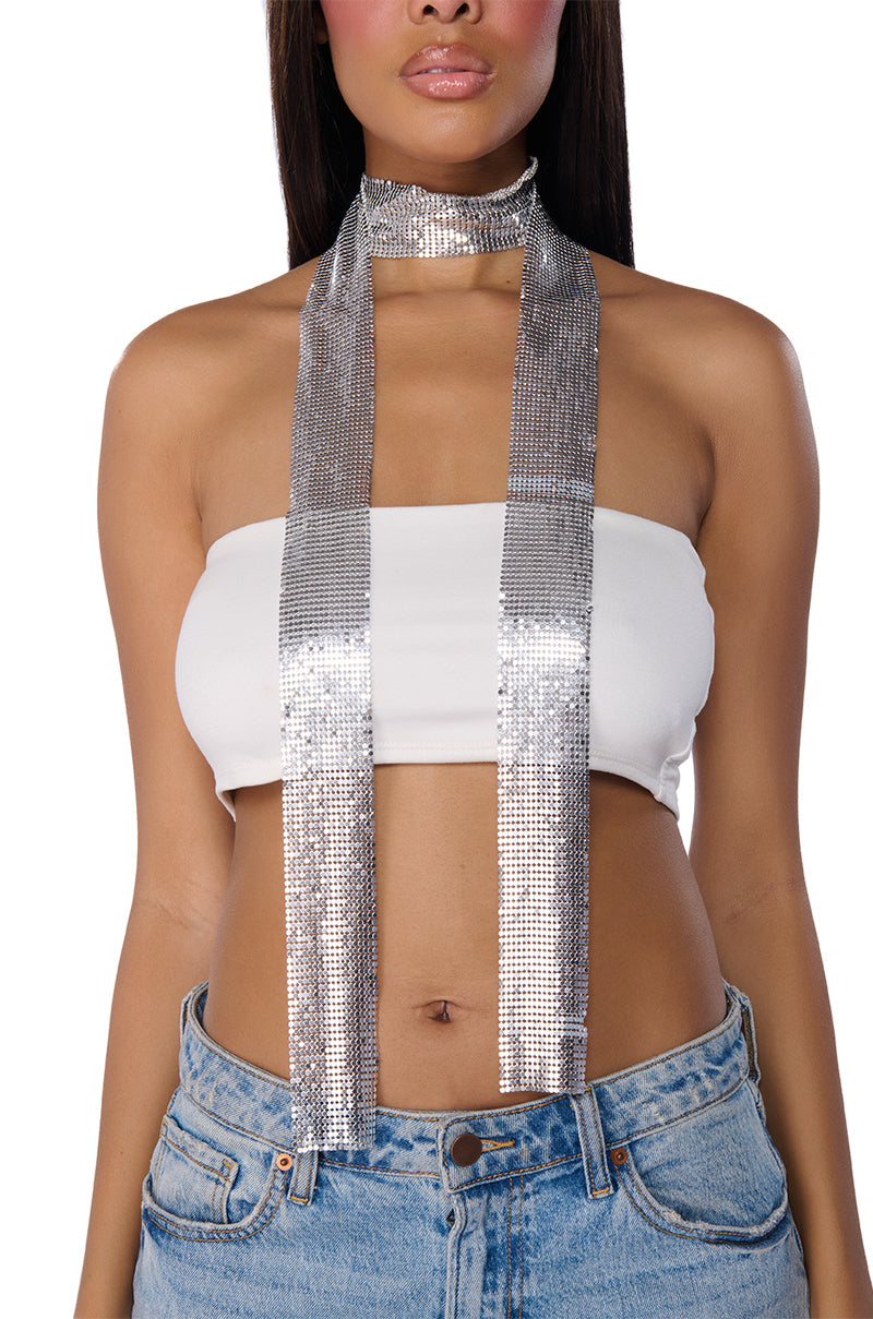 Side View Party Starter Chainmail Necklace 3