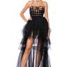 Front View Party Starter High Low Tulle Dress