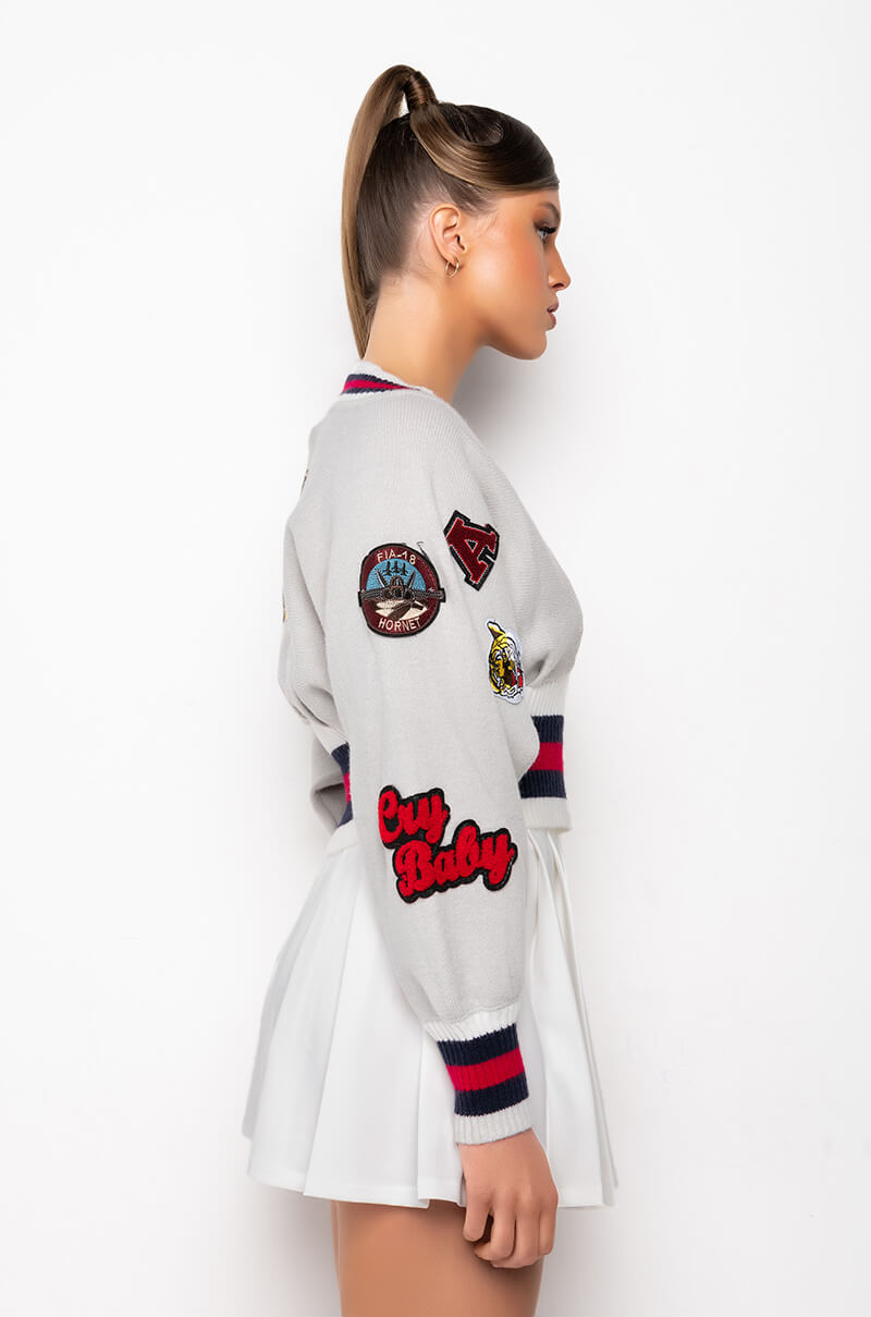 Full View Patches On Patches Sweater