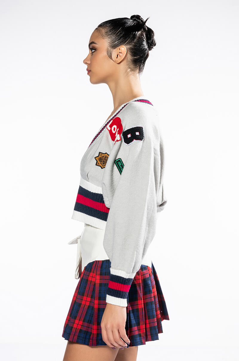 Full View Patches On Patches Sweater