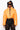 Back View Patent Crop Puffer Jacket