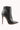 side view of Stiletto Heel Ankle Boot in Black